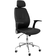 PYC SILLA HUELVES SIMILPIEL NEGRO 239DBSPNEC